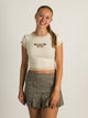 HARLOW HARLOW GABBY BABY T-SHIRT - CREAM - CLEARANCE - Boathouse