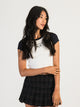 HARLOW HARLOW COLOURBLOCK SCREEN RAGLAN - NAVY - CLEARANCE - Boathouse