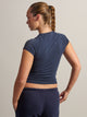 HARLOW HARLOW ESSENTIAL RAGLAN TEE - NAVY - Boathouse