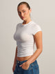 HARLOW HARLOW ESSENTIAL RAGLAN TEE - WHITE - Boathouse