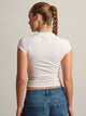 HARLOW HARLOW ESSENTIAL RAGLAN TEE - WHITE - Boathouse
