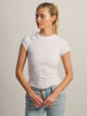 HARLOW HARLOW ESSENTIAL RAGLAN TEE - WHITE - Boathouse