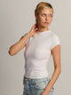 HARLOW HARLOW ESSENTIAL RAGLAN TEE - WHITE - Boathouse