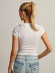 HARLOW HARLOW ESSENTIAL RAGLAN TEE - WHITE - Boathouse