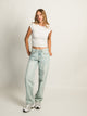 HARLOW HARLOW ESSENTIAL RIBBED BABY TEE - Boathouse