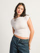 HARLOW HARLOW SLOANE TEE - BABY PINK - Boathouse