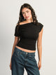 HARLOW HARLOW SLOANE TEE - BLACK - Boathouse