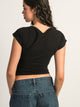 HARLOW HARLOW SLOANE TEE - BLACK - Boathouse