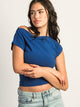 HARLOW HARLOW SLOANE TEE - COBALT - Boathouse