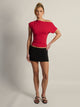 T-SHIRT HARLOW SLOANE - RUBIS