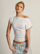 HARLOW HARLOW SLOANE TEE - WHITE - Boathouse