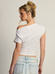 HARLOW HARLOW SLOANE TEE - WHITE - Boathouse