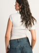 HARLOW HARLOW SLOANE TEE - MELANGE - Boathouse