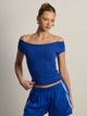 HARLOW HARLOW CLAIRE TEE - COBALT - Boathouse