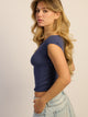 HARLOW HARLOW CLAIRE TEE - INDIGO - Boathouse