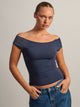 HARLOW HARLOW CLAIRE TEE - NAVY - Boathouse