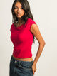 HARLOW HARLOW CLAIRE TEE - PORT - Boathouse
