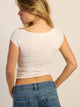 HARLOW HARLOW CLAIRE TEE - WHITE - Boathouse