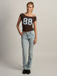 HARLOW CLAIRE TEE 88 - MARRON