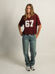 HARLOW HARLOW PINNY TEE - BURGUNDY - Boathouse