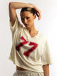 HARLOW HARLOW PINNY TEE - OFF WHITE - Boathouse