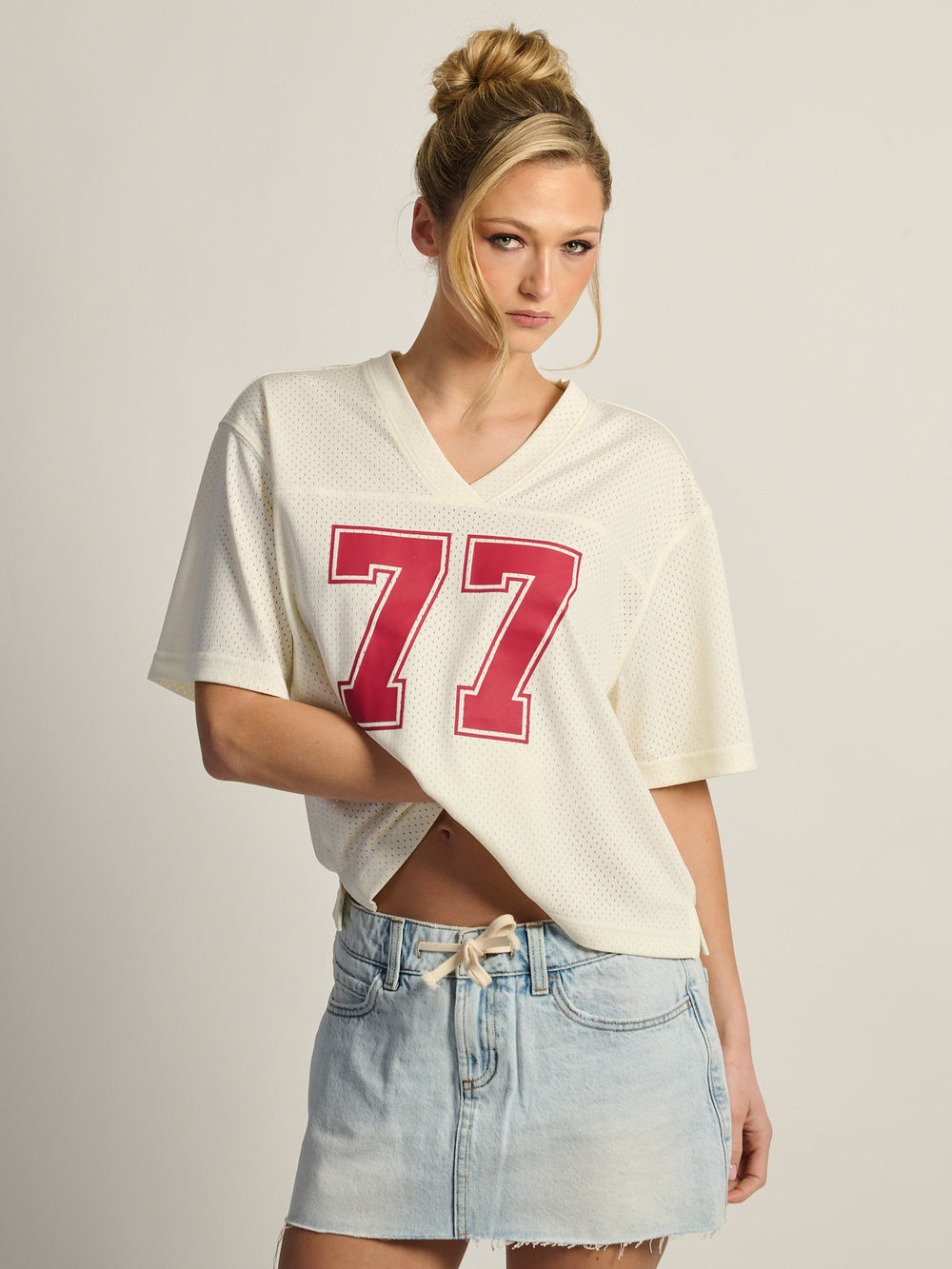HARLOW HARLOW PINNY TEE - OFF WHITE - Boathouse