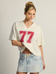 HARLOW HARLOW PINNY TEE - OFF WHITE - Boathouse