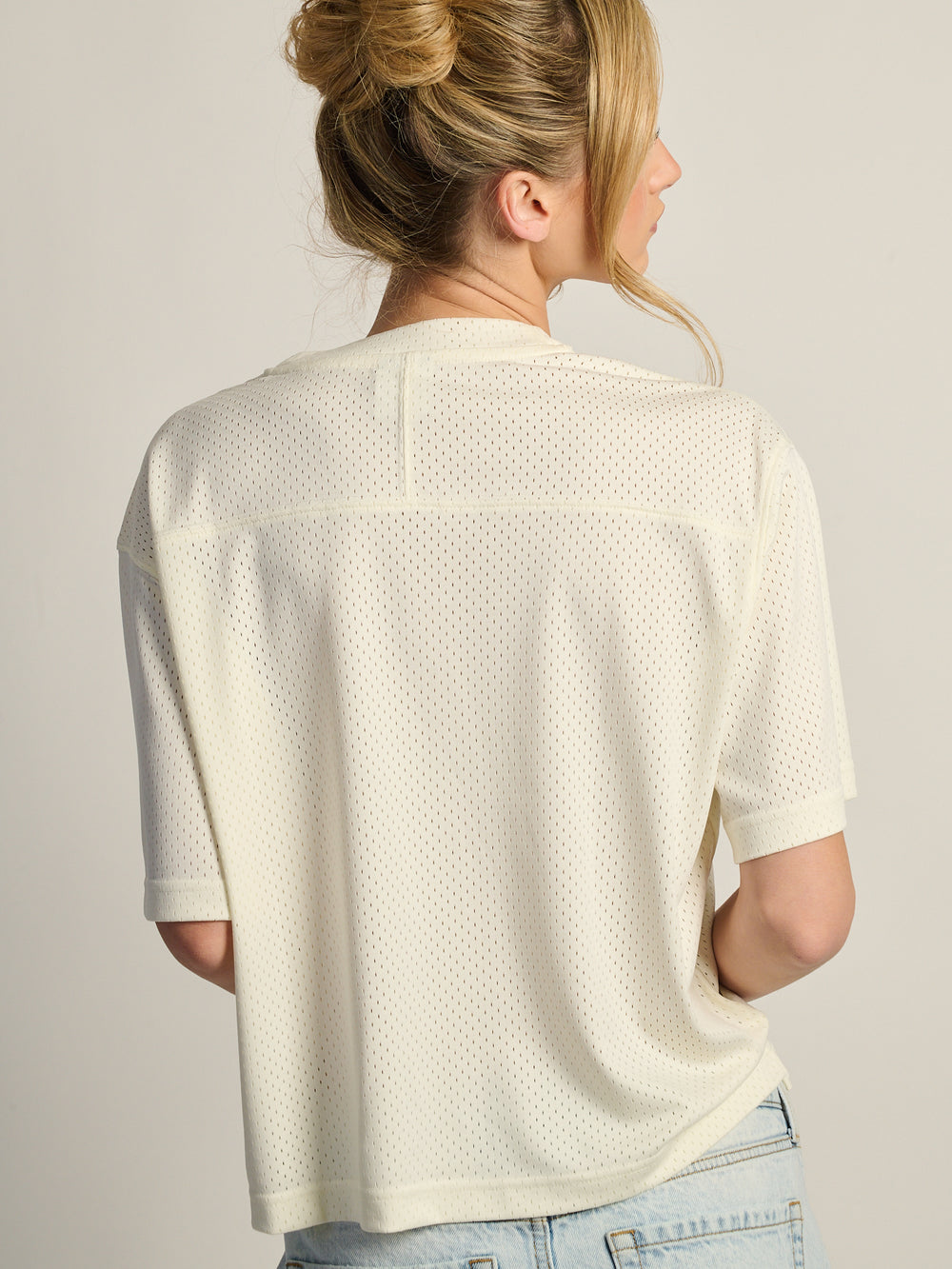 HARLOW PINNY TEE - OFF WHITE