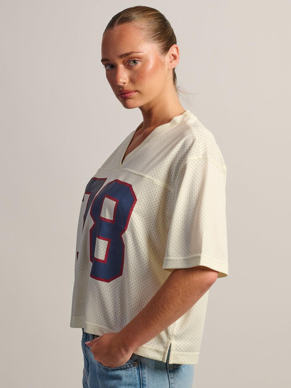 T-SHIRT HARLOW PINNY - BLANC CASSÉ
