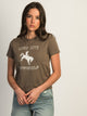 HARLOW HARLOW BRENNA TEE - MUSHROOM - Boathouse