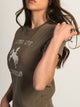 HARLOW HARLOW BRENNA TEE - MUSHROOM - Boathouse