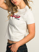 HARLOW HARLOW BRENNA BARCELONA TEE - CLOUD - Boathouse