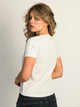 HARLOW HARLOW BRENNA BARCELONA TEE - CLOUD - Boathouse