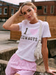 HARLOW HARLOW BRENNA COWBOY TEE - WHITE - Boathouse