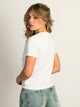 HARLOW HARLOW BRENNA COWBOY TEE - WHITE - Boathouse