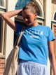 HARLOW HARLOW BRENNA ITALY TEE - BLUE - Boathouse