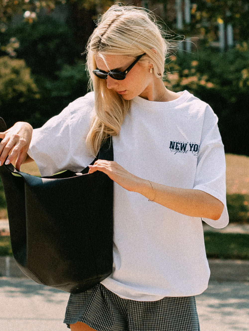 HARLOW SYDNEY TEE - WHITE