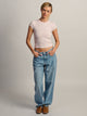 HARLOW HARLOW GIA TEE - BABY PINK - Boathouse