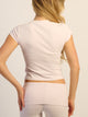 HARLOW HARLOW GIA TEE - BABY PINK - Boathouse