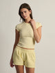 HARLOW HARLOW GIA TEE - BABY YELLOW - Boathouse