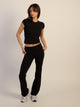 HARLOW HARLOW GIA TEE - BLACK - Boathouse