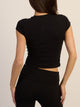 HARLOW HARLOW GIA TEE - BLACK - Boathouse