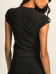 HARLOW HARLOW GIA TEE - BLACK - Boathouse