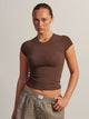 HARLOW HARLOW GIA TEE - BROWN - Boathouse