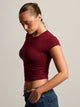 T-SHIRT HARLOW GIA - BORDEAUX