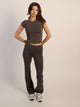 HARLOW HARLOW GIA TEE - CHARCOAL - Boathouse