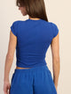 HARLOW HARLOW GIA TEE - COBALT - Boathouse