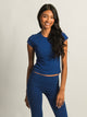 HARLOW GIA TEE - COBALT