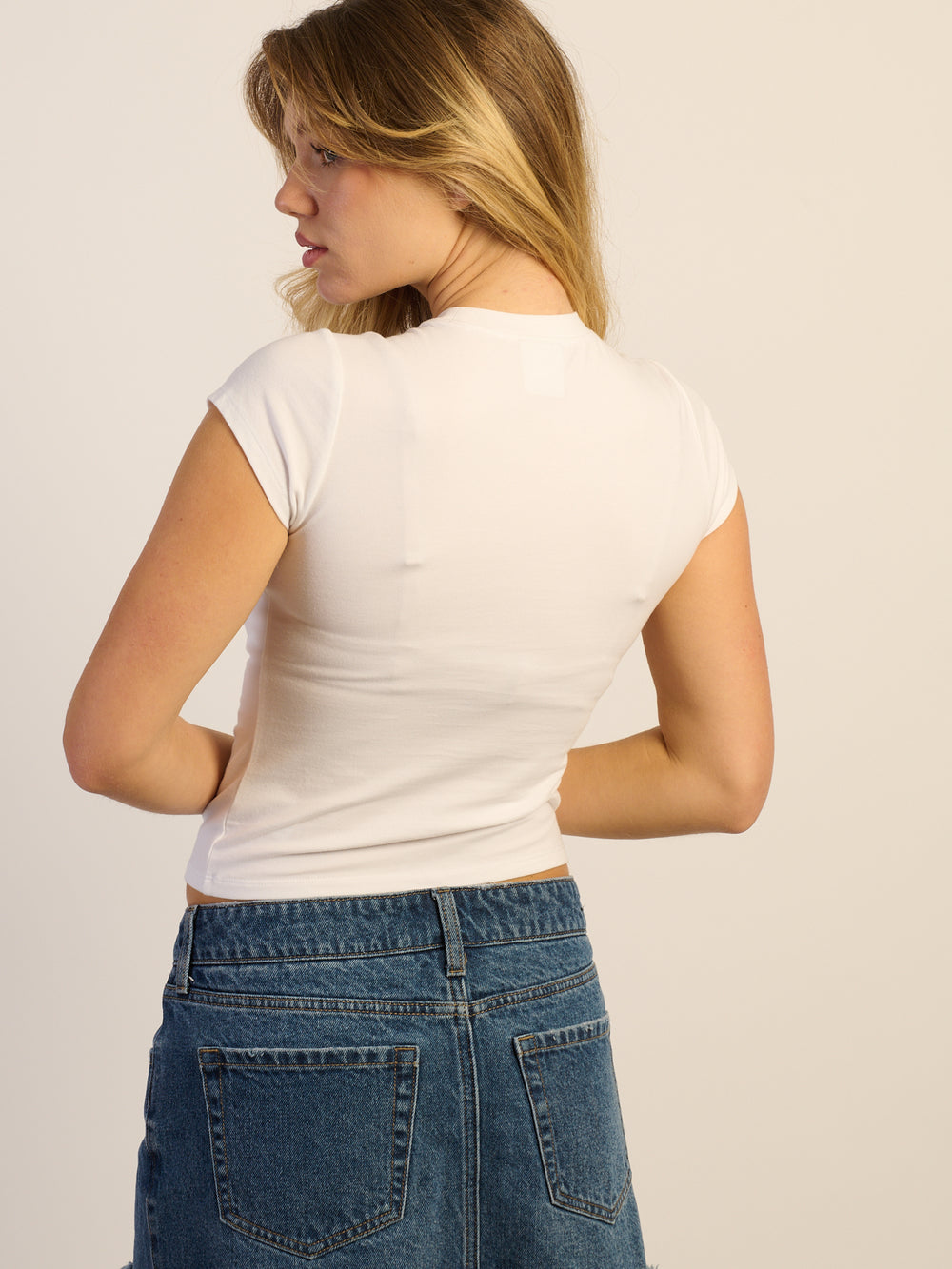 HARLOW KATIE TEE - WHITE