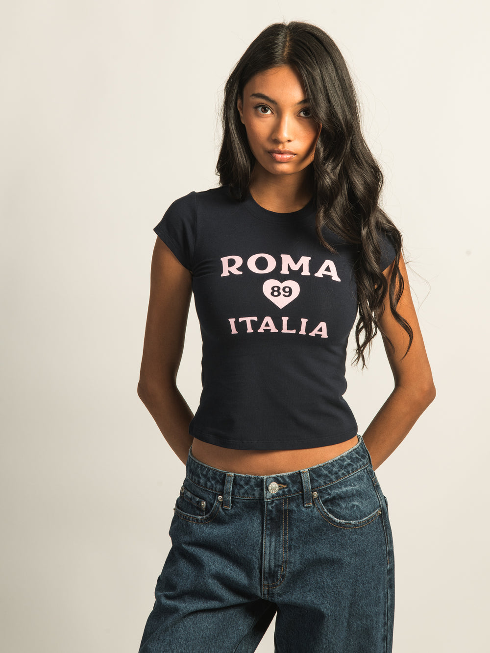 HARLOW KATIE TEE - NAVY